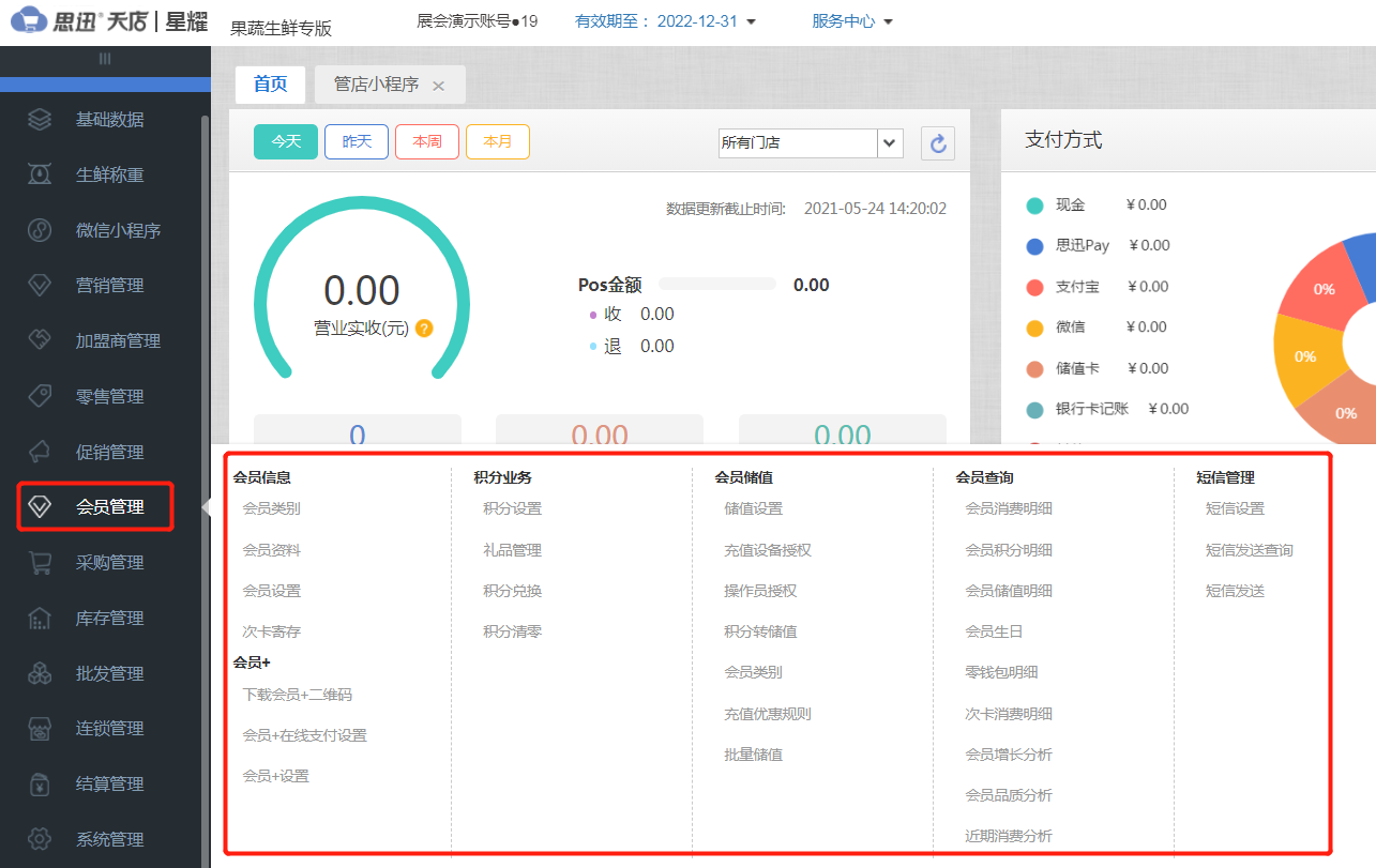 收銀機有會員管理功能嗎？